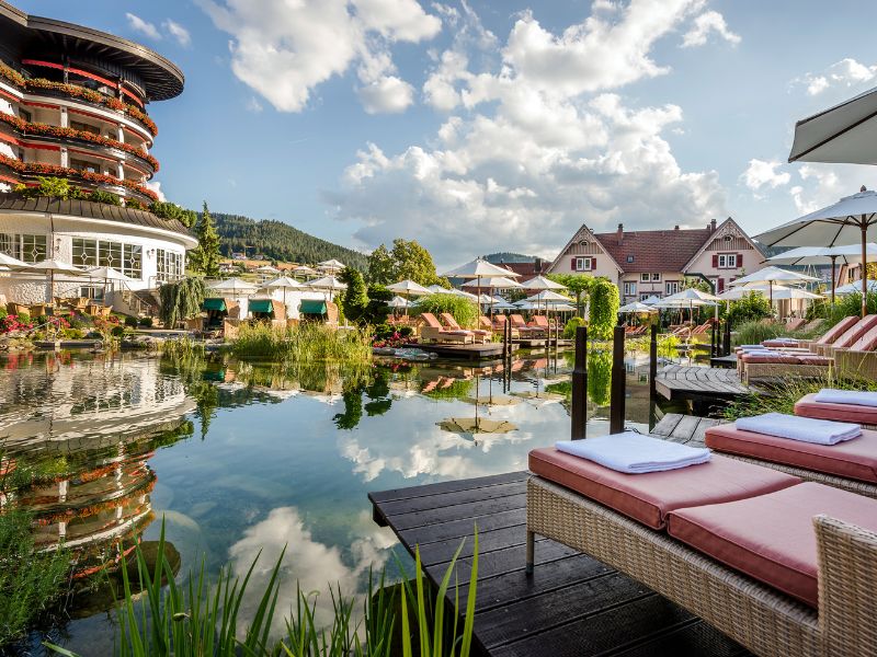 Außenansicht Hotel Bareiss