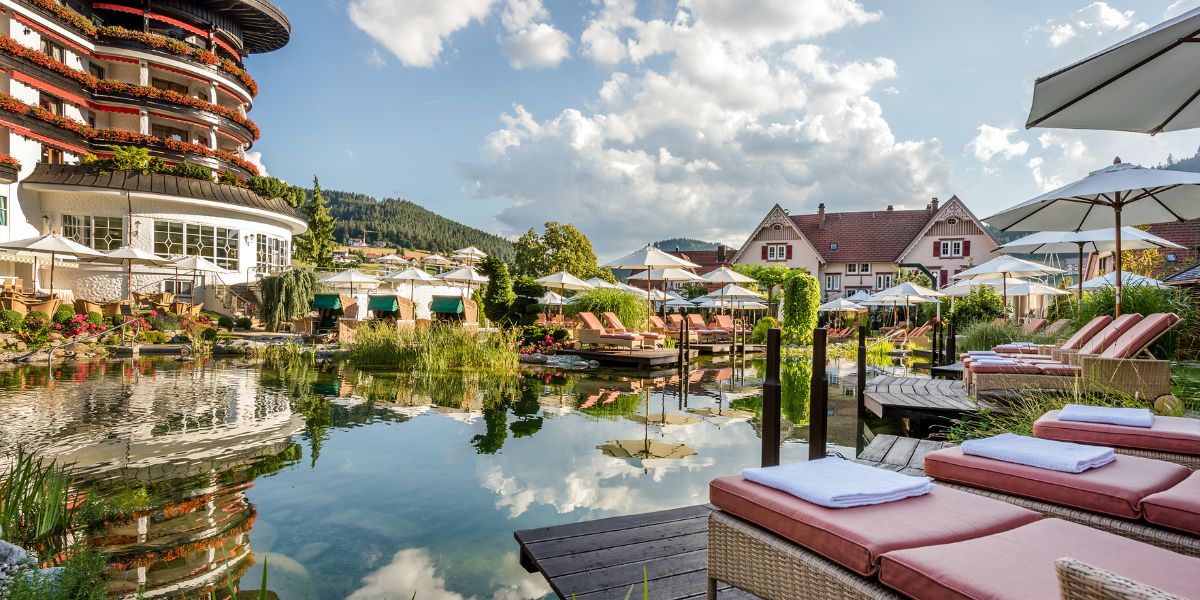 Außenansicht Hotel Bareiss