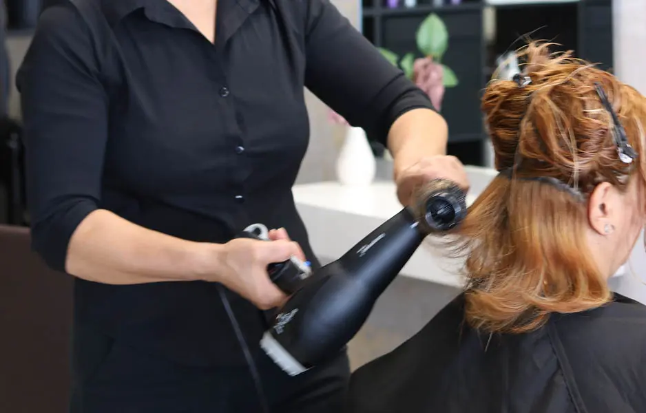Friseurhandwerk im Salon